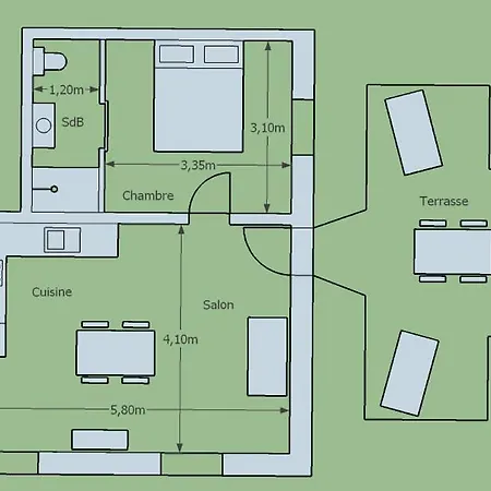 Apartment Classe Touristique Belle Piscine 8kmd'avignon *